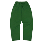 Corteiz Island Puff Print Open Hem Sweatpants Green