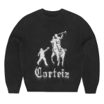 Corteiz Jackin Knit Sweater Black