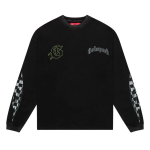 Godspeed Crashout Long Sleeves Washed Black Tee