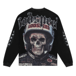 Godspeed Crashout Long Sleeves Washed Black Tee