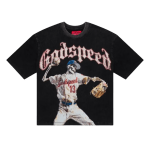 Godspeed Strike Out Washed Black Tee