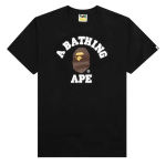 BAPE College Tee Black