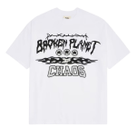 Broken Planet Chaos T-shirt Snow White