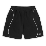 Corteiz Island Pique Polo Short Black