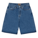 Corteiz Royale Lazer Denim Short Washed Blue