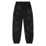Denim Tears Mono Wreath Sweatpants Black
