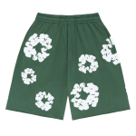 Denim Tears The Cotton Wreath Shorts Green