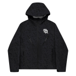Mertra Monogram Shell Jacket Black