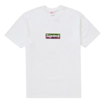 Supreme Los Angeles Fire Relief Box Logo Tee White