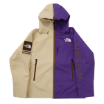 Supreme The North Face Split Taped Seam Shell Jacket Tan