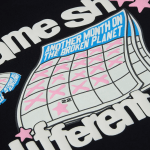 Broken Planet Different Day T-Shirt Midnight Black