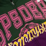 Sp5der Campers Field Zip Up Hoodie Green