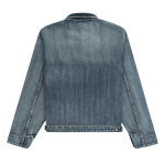 Sp5der Denim Work Jacket Light Blue Wash