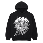Sp5der OG Web Hoodie Black