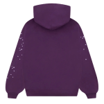 Sp5der Star OG Web V2 Hoodie Purple
