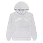 Sp5der VVS Hoodie Heather Grey
