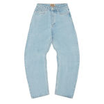 Corteiz Dual Stripe Baggy Jeans Stonewash