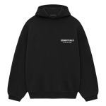 Fear of God Essentials Fleece Hoodie (FW24) Black