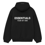Fear of God Essentials Fleece Hoodie (FW24) Black