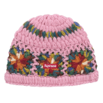 Supreme Crochet Beanie (SS25) Pink