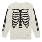 Supreme Hanes Bones Thermal Crew FW25 Floral