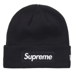 Supreme New Era Box Logo Beanie (FW21) Black