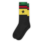 Corteiz Starz Socks Black and Yellow